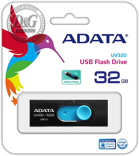 32G UV220 ADATA BKBL