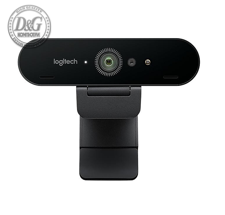 Logitech BRIO 4K Stream Edition Webcam, 5x HD Zoom, HDR, Autofocus, Black