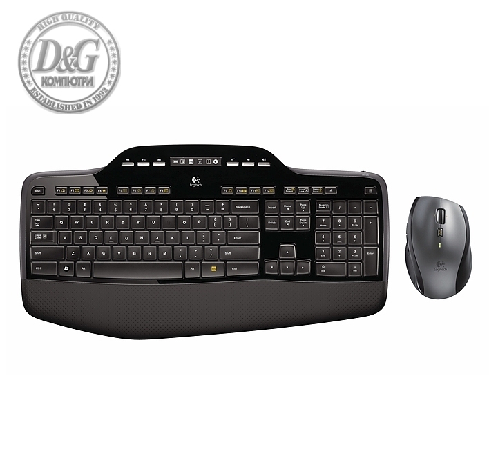 Logitech Wireless Combo MK710, US Intl EER layout