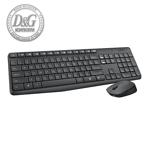 Logitech MK235 Wireless Keyboard and Mouse Combo