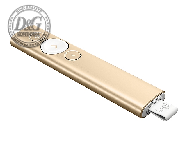 Logitech Spotlight Presentation Remote - Gold