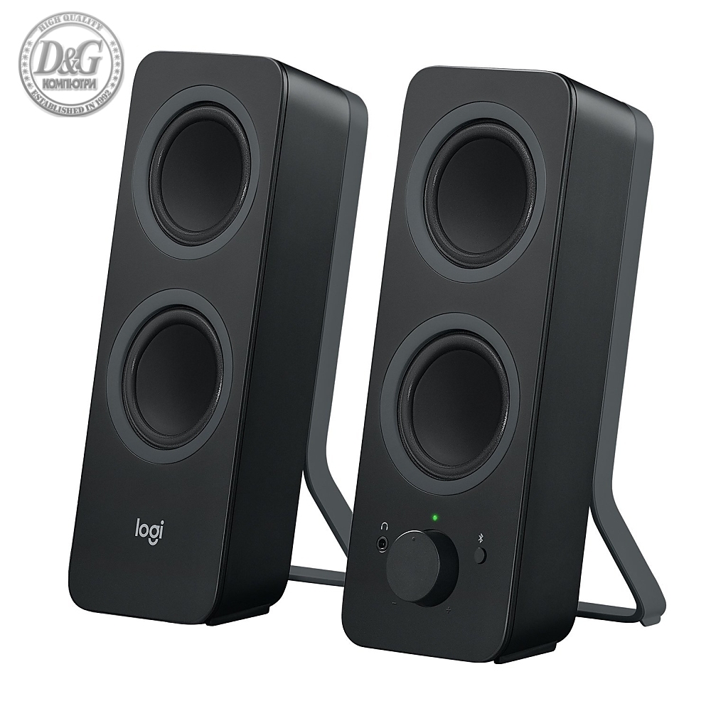 Logitech Z207 Bluetooth Computer Speakers - Black