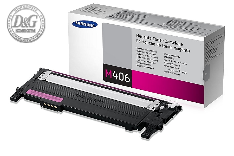 Samsung CLT-M406S Magenta Toner Crtg