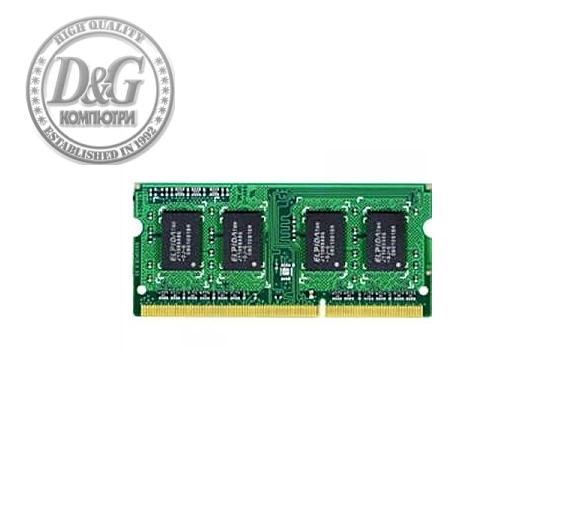 Apacer 8GB Notebook Memory - DDR3 SODIMM 204pin Low Voltage 1.35V PC12800 @ 1600MHz