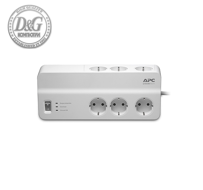 APC Essential SurgeArrest 6 outlets 230V Germany