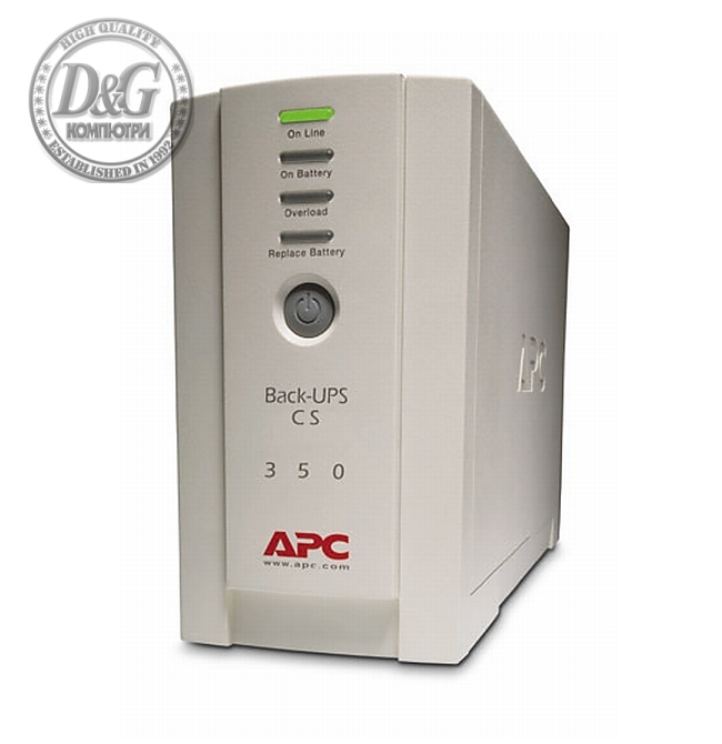 APC Back-UPS CS 350VA, USB or serial connectivity