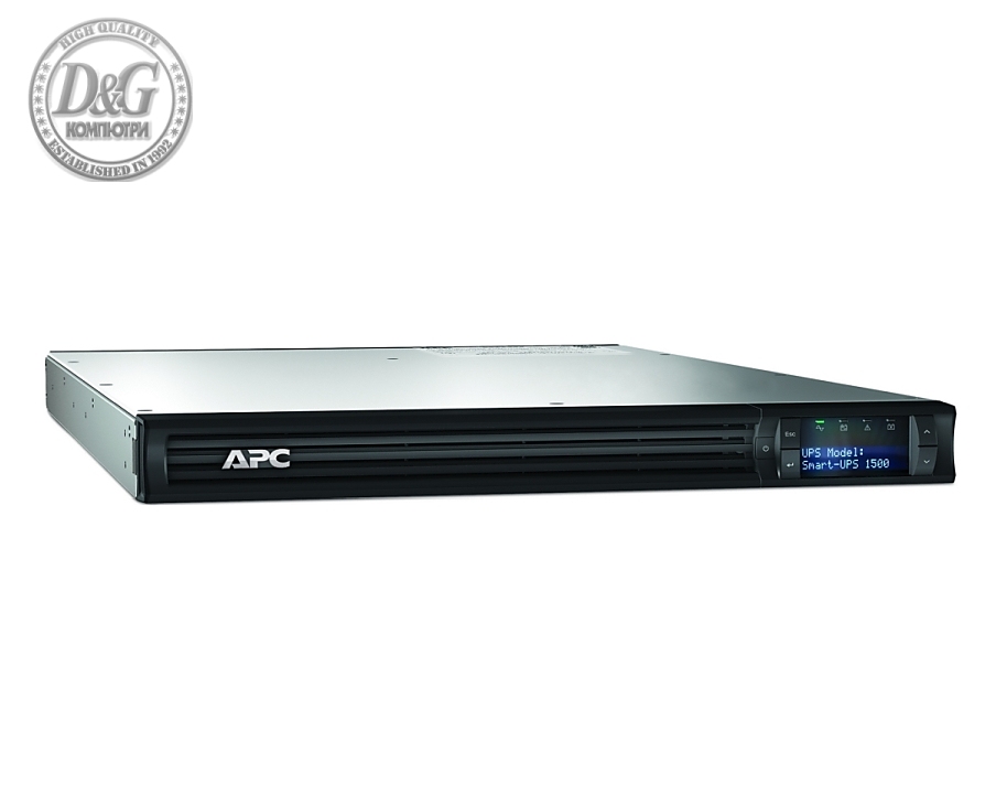 APC Smart-UPS 1500VA LCD RM 1U 230V