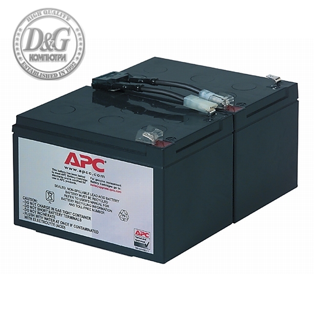 APC Battery replacement kit for BP1000I, SUVS1000I, SU1000INET, SU1000RMINET, SUA1000I