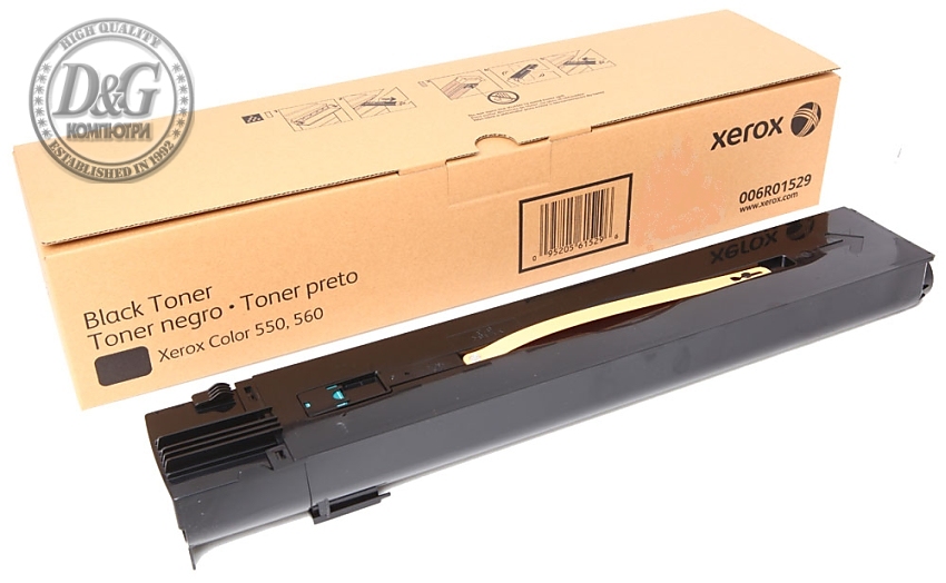 Xerox Color 550/560 Black Toner Cartridge/ 30K pages at 5% coverage