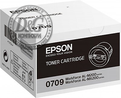 Epson Standard Capacity Toner Cartridge Black 2.5k