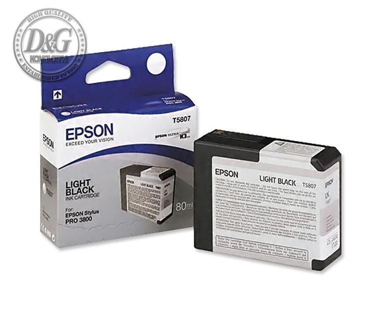 Epson Light Black (80 ml) for Stylus Pro 3800