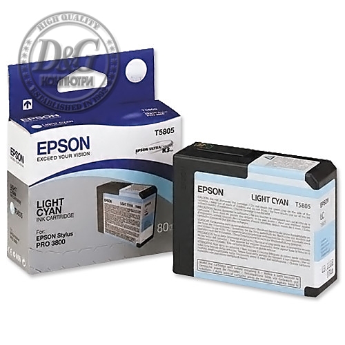 Epson Light Cyan (80 ml) for Stylus Pro 3800