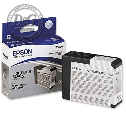 Epson Light Light Black (80 ml) for Stylus Pro 3800