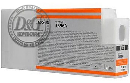 Epson T596 Ink Cartridge Orange 350 ml