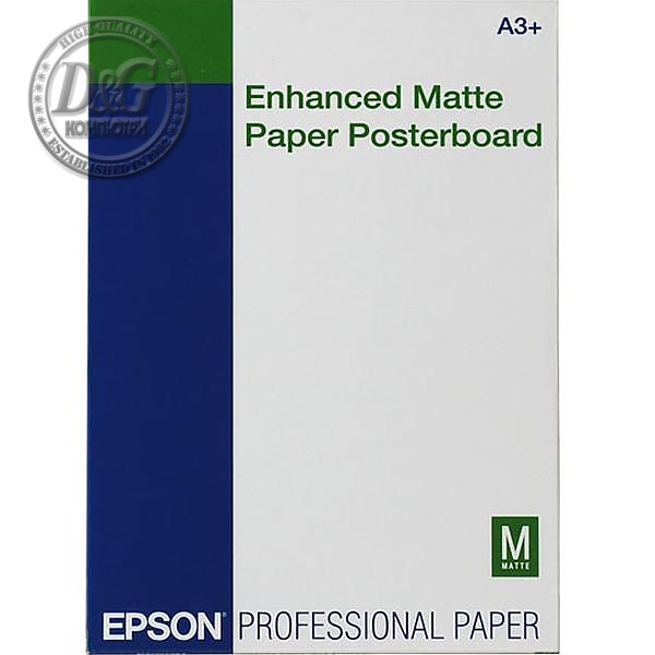 Epson Enhanced Matte Posterboard, DIN A3+, 800 g/m2, 20 sheets