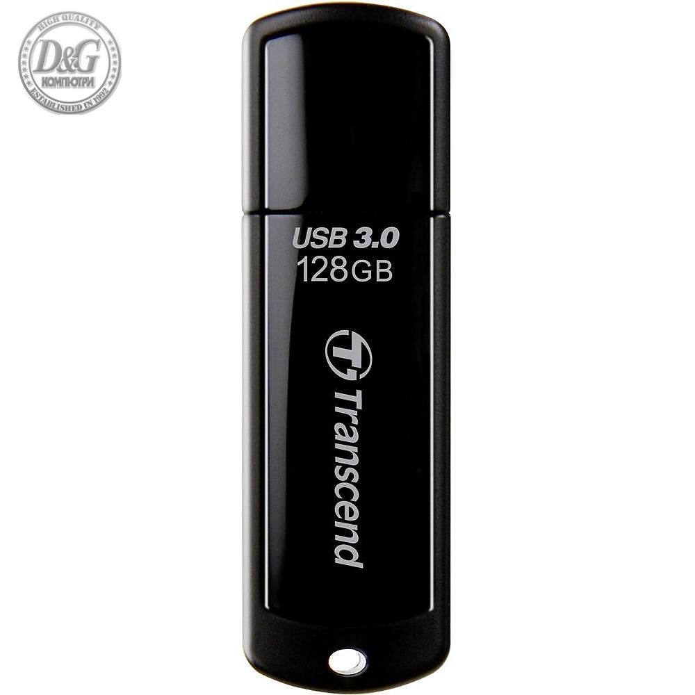 Transcend 128GB, USB3.1, Pen Drive, Classic, Black