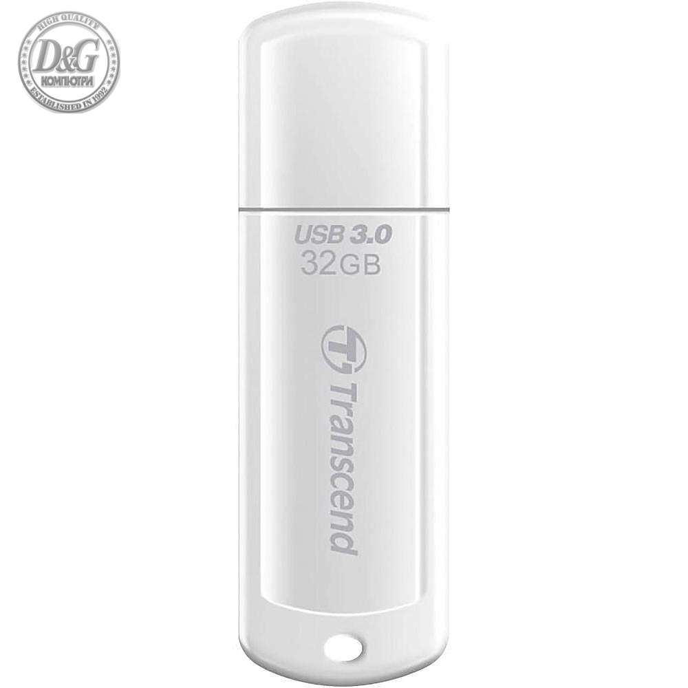 Transcend 32GB, USB3.1, Pen Drive, Classic, White