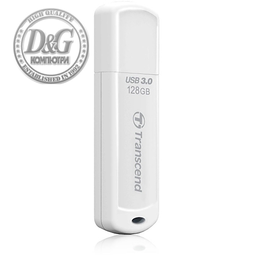 Transcend 128GB, USB3.1, Pen Drive, Classic, White