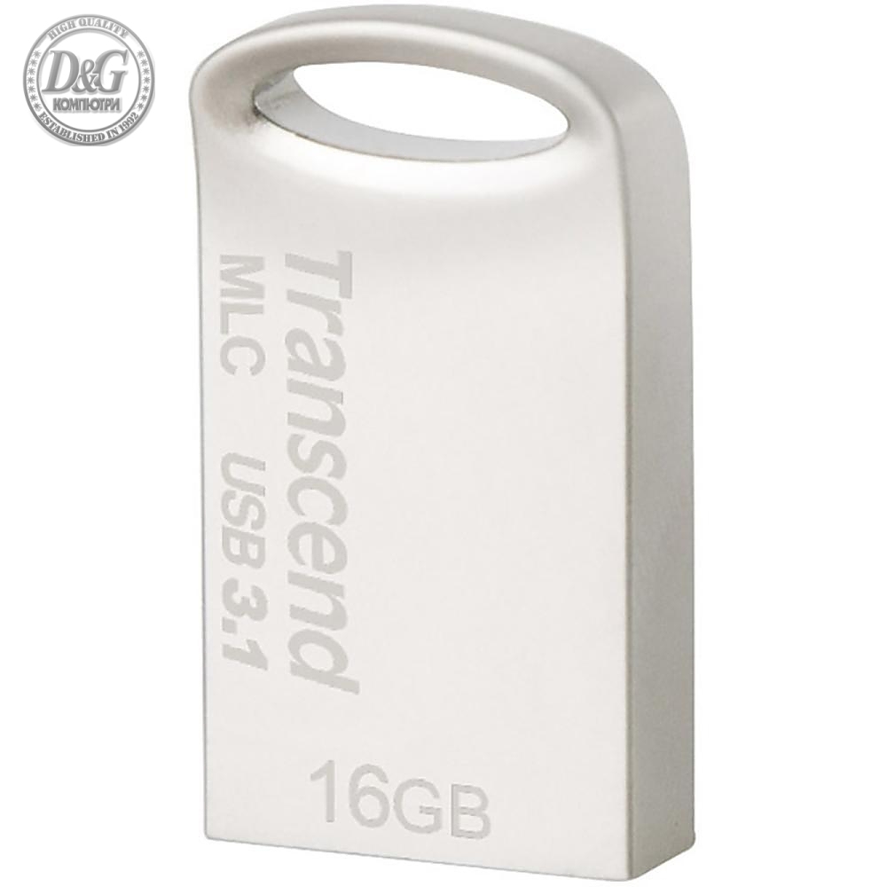 Transcend 16GB JETFLASH 720, Silver Plating, MLC solution