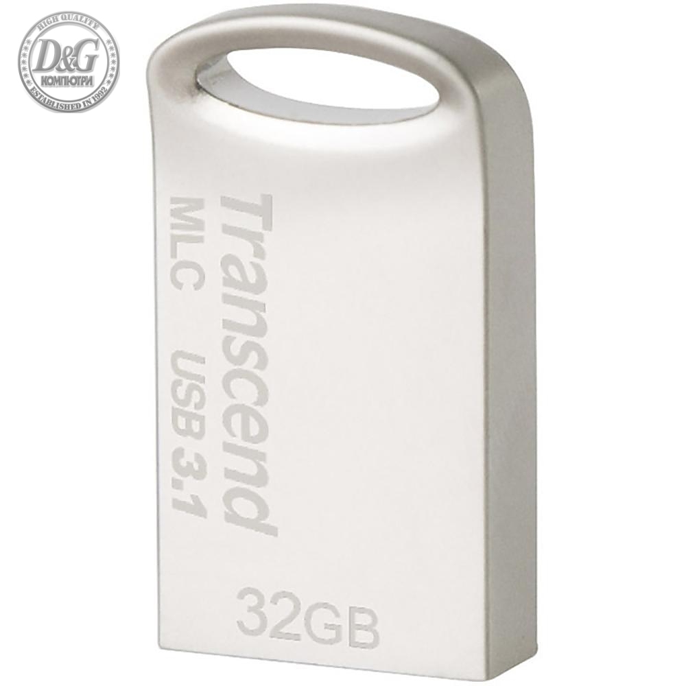 Transcend 32GB JETFLASH 720, Silver Plating, MLC solution