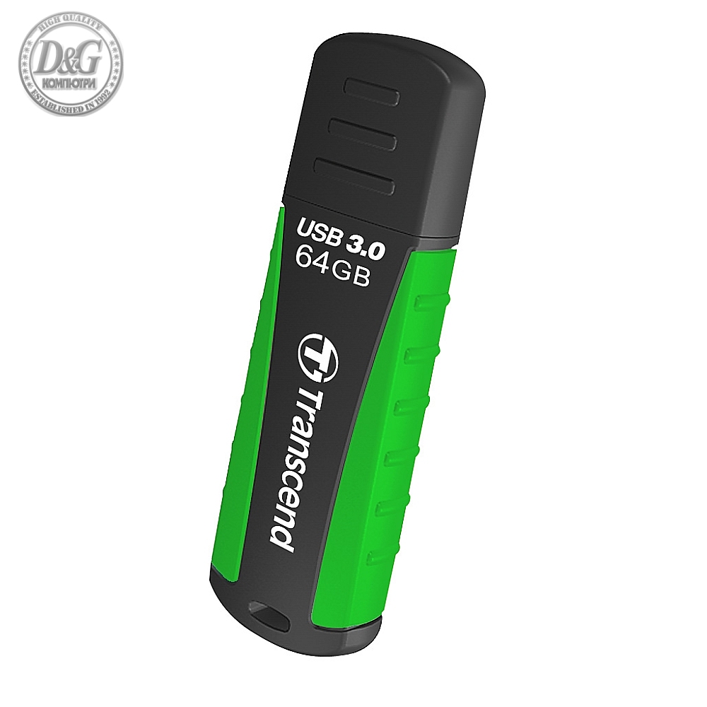 Transcend 64GB, USB3.1, Pen Drive, Rugged