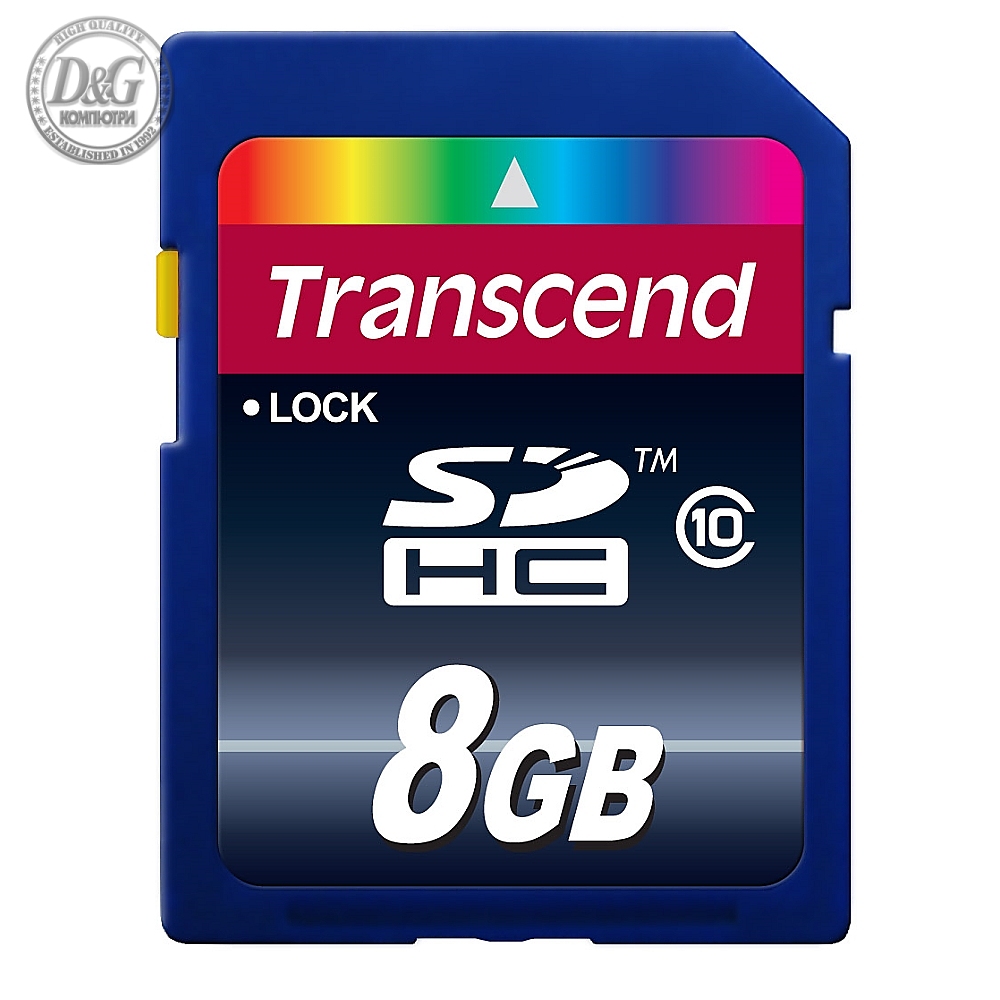 Transcend 8GB SDHC (Class 10)