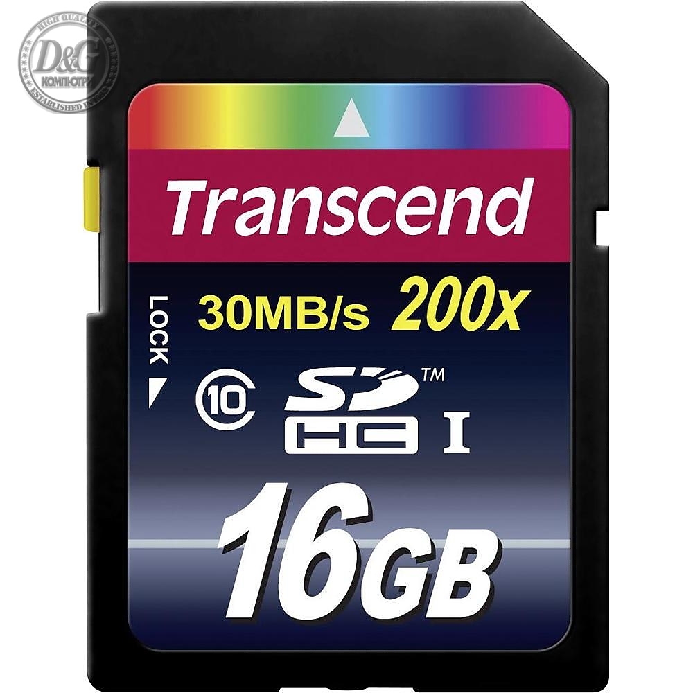 Transcend 16GB SDHC (Class 10)