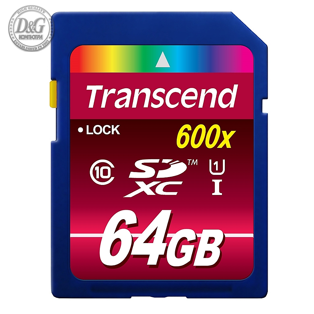 Transcend 64GB SDXC UHS-I (Class10)