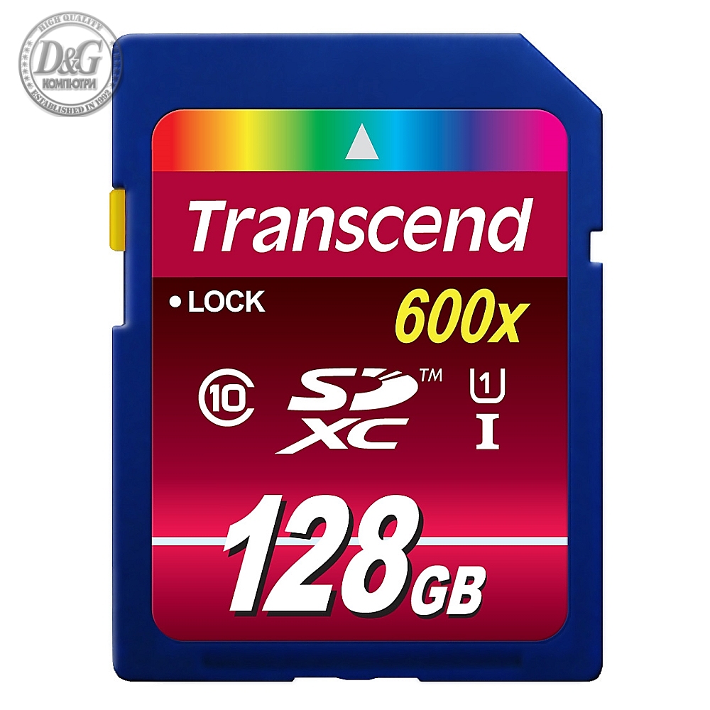 Transcend 128GB SDXC UHS-I (Class10)