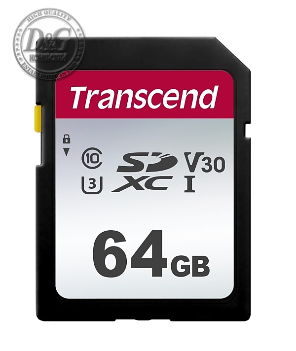 Transcend 64GB SD Card UHS-I U1