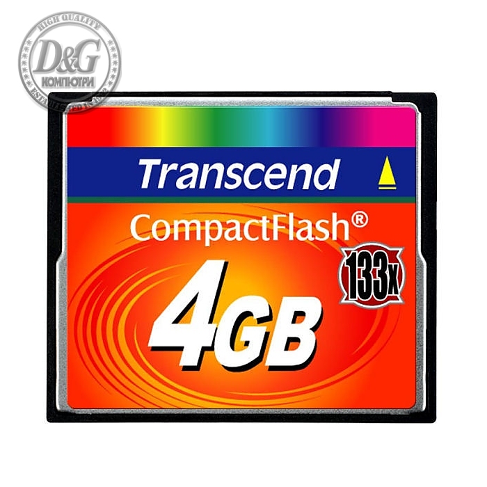 Transcend 4GB CF Card (133X)