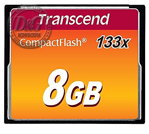 Transcend 8GB CF Card (133X)