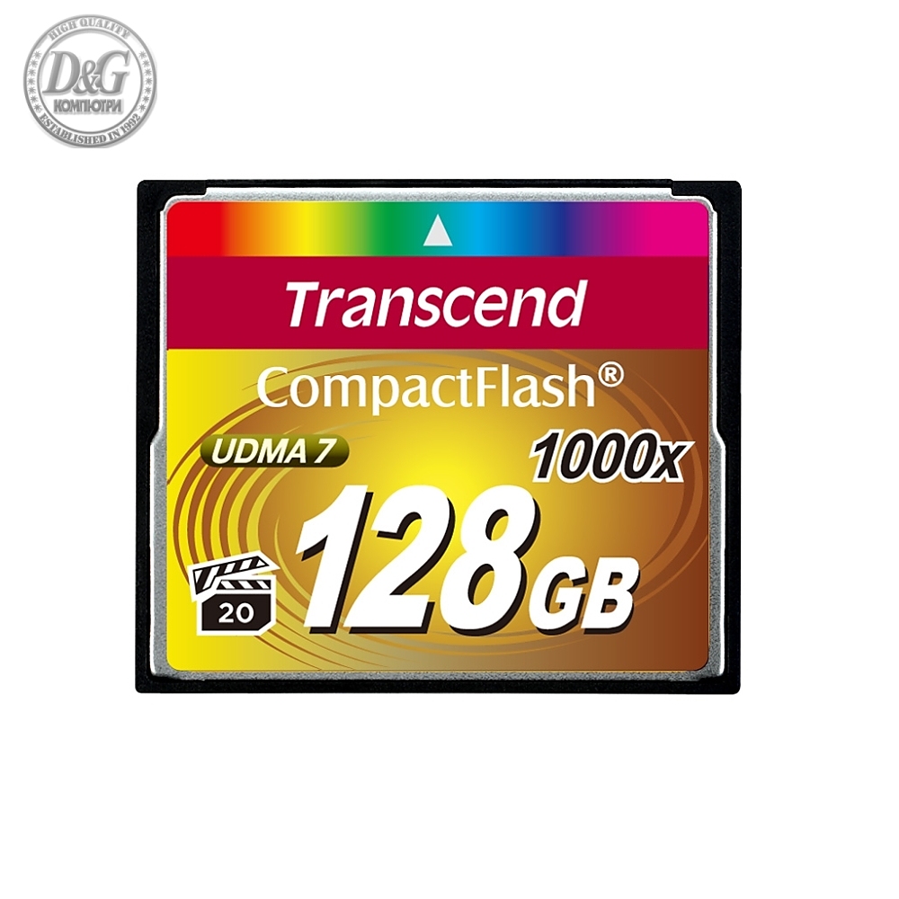 Transcend 128GB CF Card (1000x)