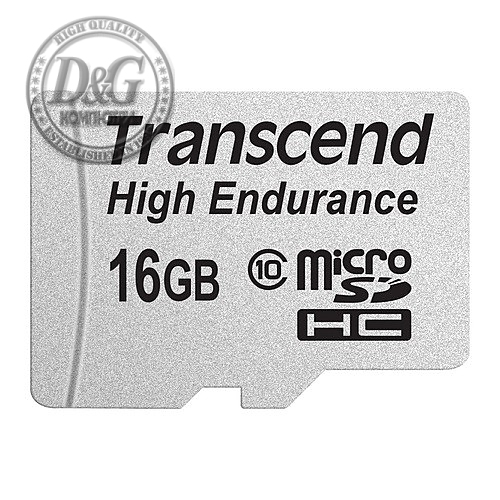 Transcend 16GB USD Card (Class 10) Video Recording