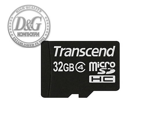 Transcend 32GB micro SDHC (No Box & Adapter, Class 4)