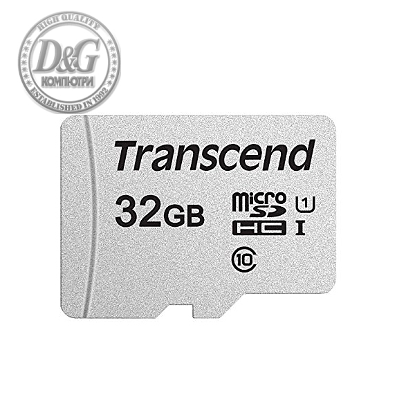 Transcend 32GB microSD w/o adapter UHS-I U1/A1