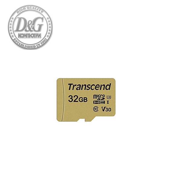 Transcend 32GB micro SD UHS-I U3 (with adapter), MLC