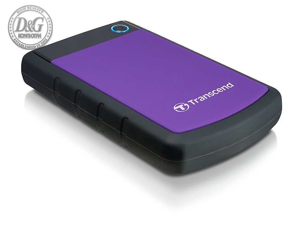 Transcend 2TB StoreJet 2.5" H3P, Portable HDD, USB 3.1