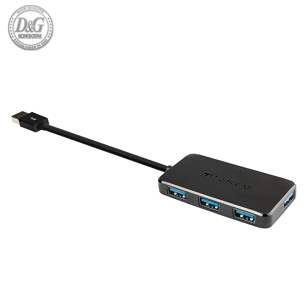 Transcend 4-Port HUB, USB 3.1 Gen 1