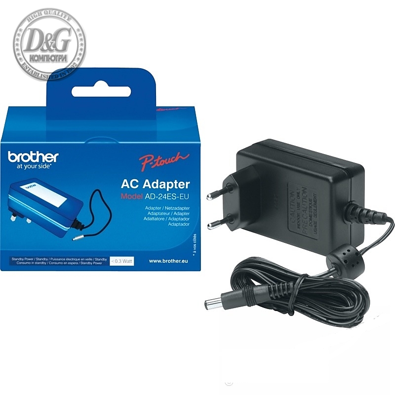 Brother AD-24ES Power adapter 7v-9.5v/1.2amp-1.3amp (EC)