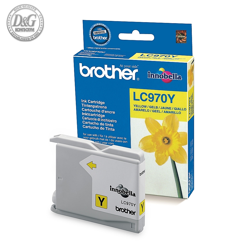 Brother LC-970Y Ink Cartridge