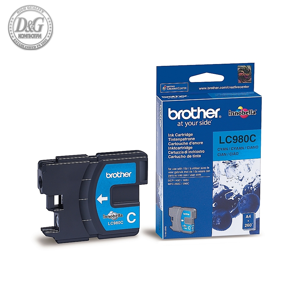 Brother LC-980C Ink Cartridge