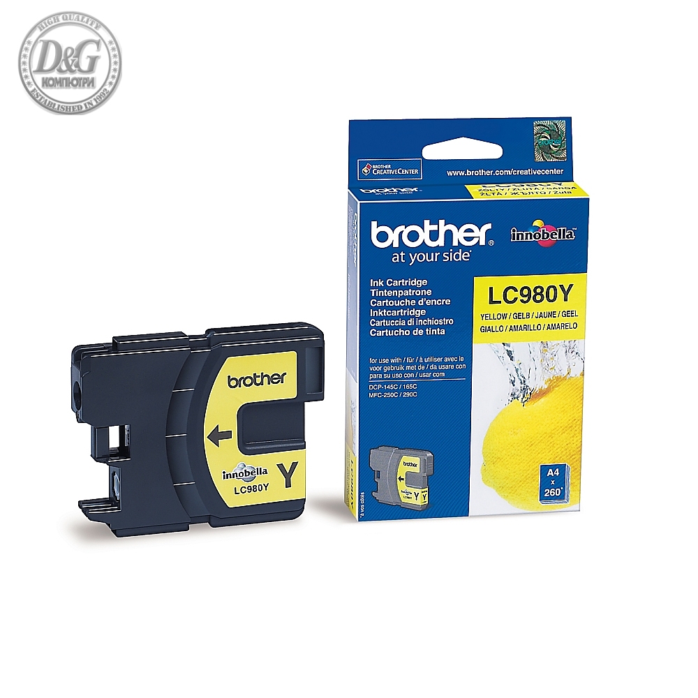 Brother LC-980Y Ink Cartridge