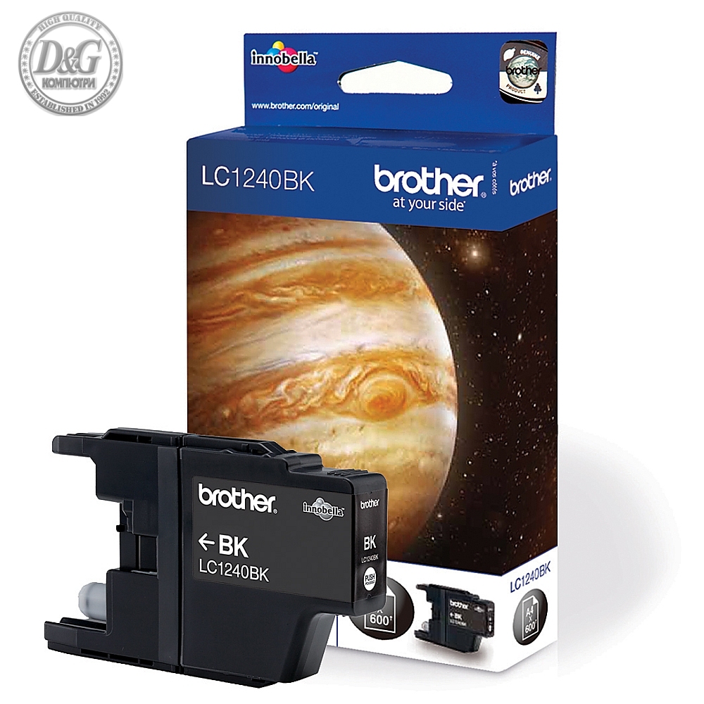 Brother LC-1240 Black Ink Cartridge for MFC-J6510/J6910