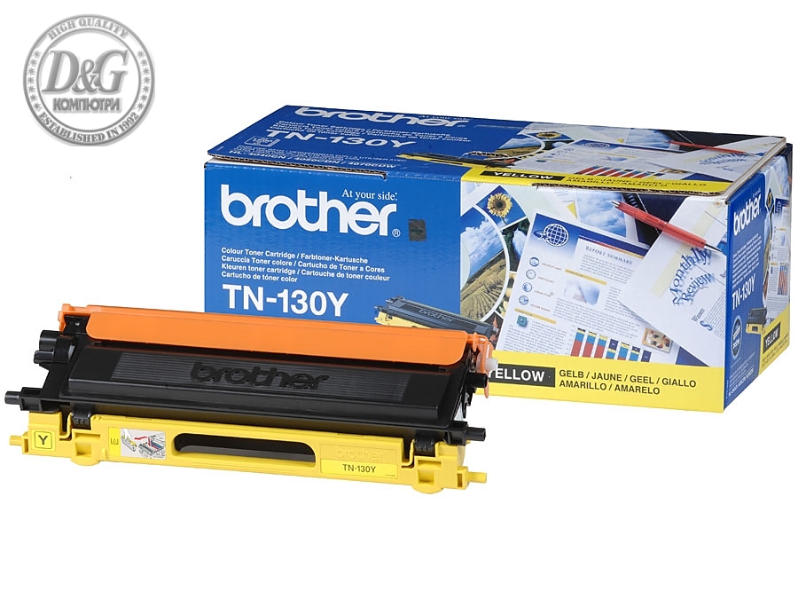 Brother TN-130Y Toner Cartridge Standard