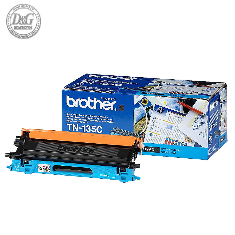 Brother TN-135C Toner Cartridge High Yield