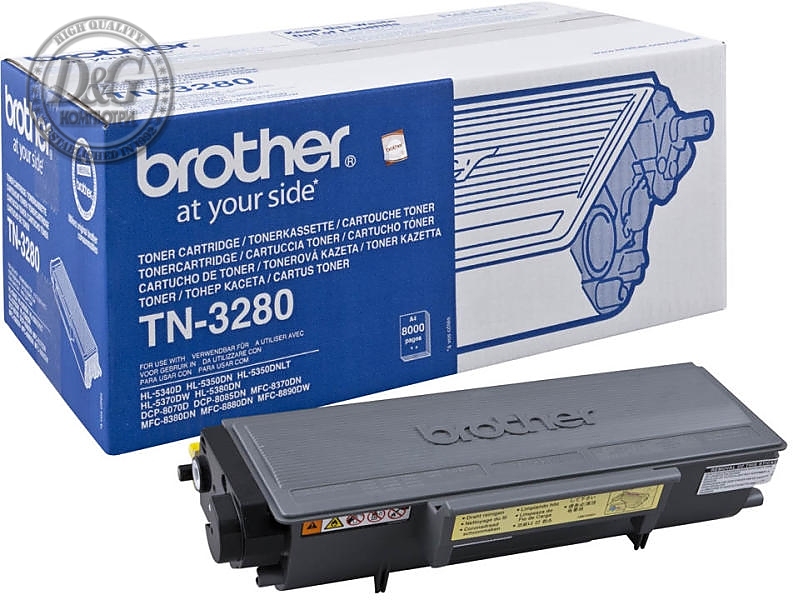 Brother TN-3280 Toner Cartridge High Yield