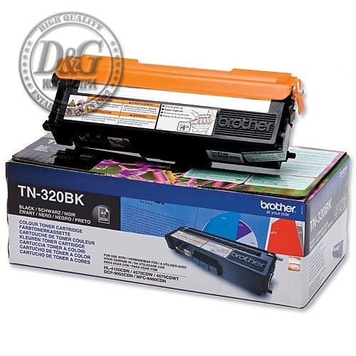 Brother TN-320BK Toner Cartridge Standard