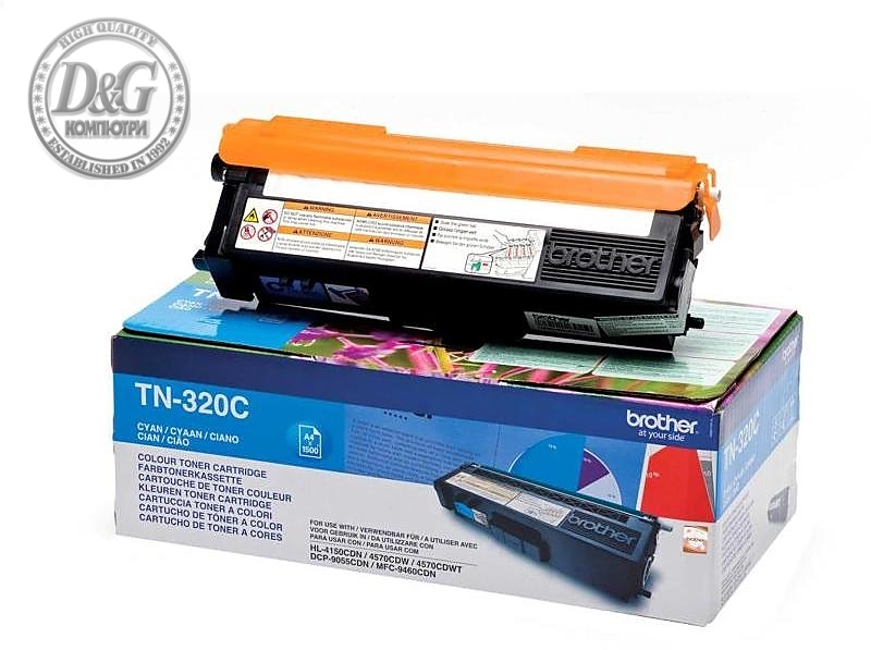 Brother TN-320C Toner Cartridge Standard