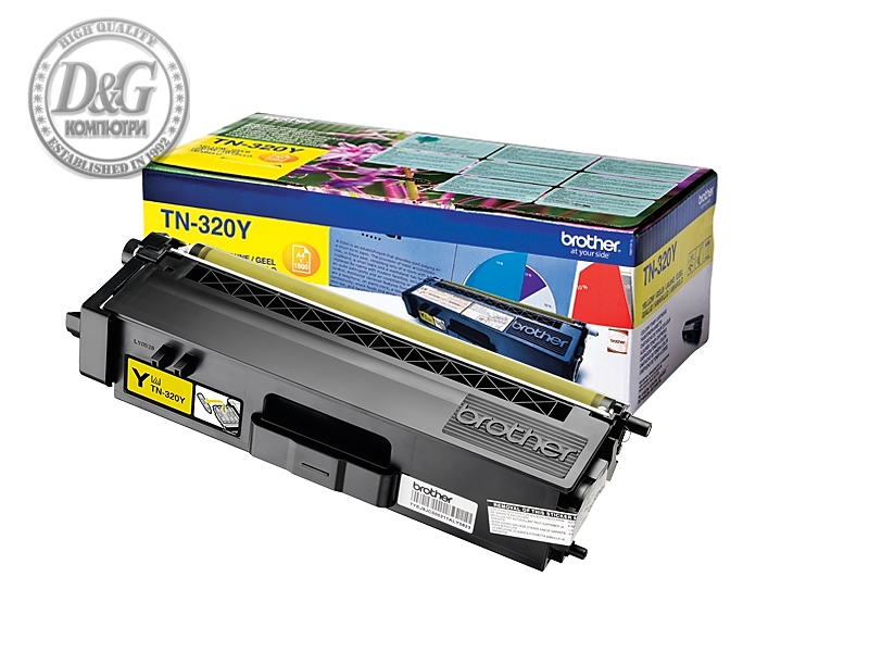 Brother TN-320Y Toner Cartridge Standard